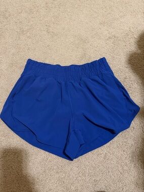 Women’s Athletic Blue Running Shorts